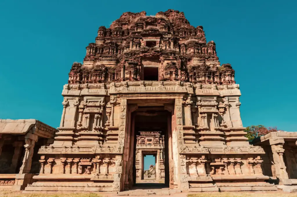 Gate of the Vittala Temple in Nimbapura, India